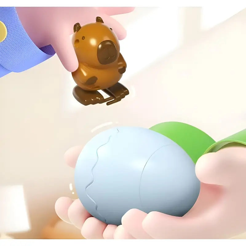 The Best Easter Eggs,Wind-Up Dinosaur Toy, with Hilarious Wind-Up Action, Hopping Duck Egg Toy, Toys Prefilled Easter Eggs for Easter Egg Hunt