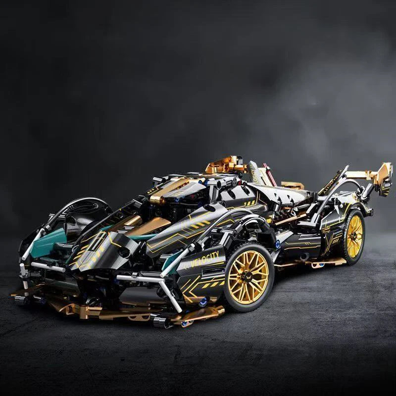 1690 Piece V12 Model Car Building Block Set