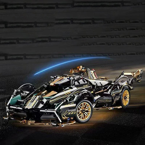 1690 Piece V12 Model Car Building Block Set